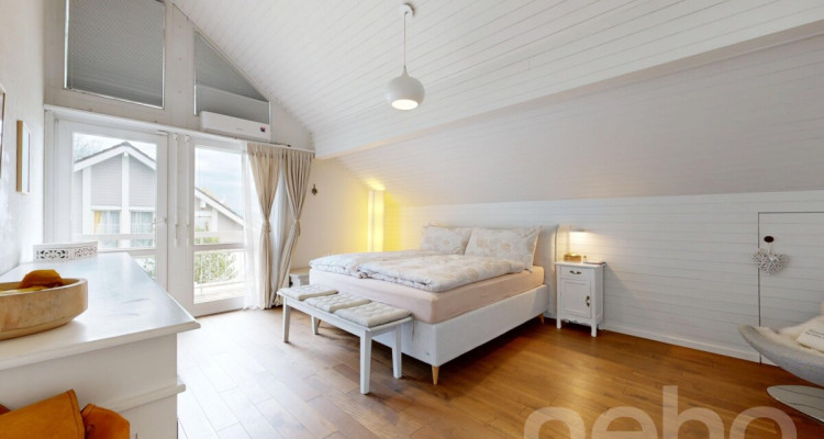 Einfamilienhaus mit Panoramaaussicht und Gartenparadies in Ebikon image 12