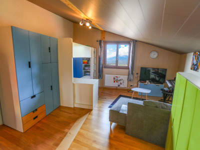 Maison villageoise de 4,5 pièces, toute rénovée et agrandie, vue magnifique image 11