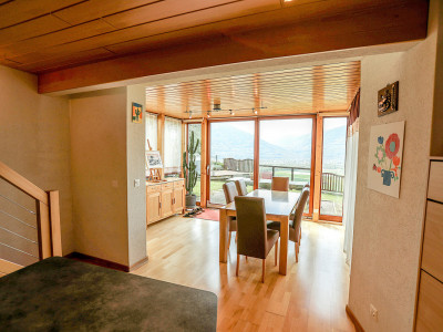 Maison villageoise de 4,5 pièces, toute rénovée et agrandie, vue magnifique image 7