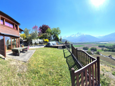 Maison villageoise de 4,5 pièces, rénovée et agrandie , vue magnifique image 1