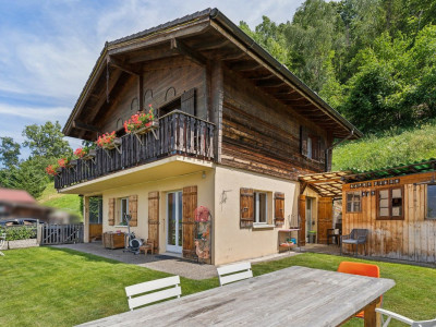 Chalet avec grand terrain, vue sur les Alpes et calme absolu image 1