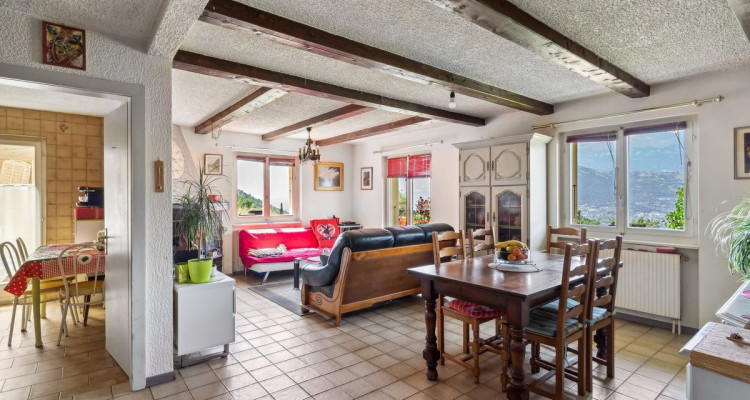 Chalet avec grand terrain, vue sur les Alpes et calme absolu image 5