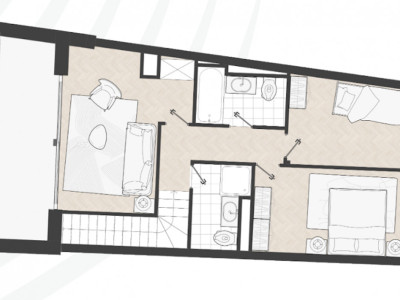 NEUF – Grand Duplex 3.5 pièces avec vue panoramique à budget maîtrisé – lot 303 image 5
