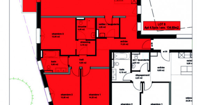 Bel appartement de 4,5 pièces en pignon image 7