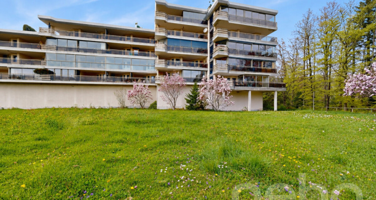 Appartement avec panorama sur le lac et les Alpes, proche du centre image 2