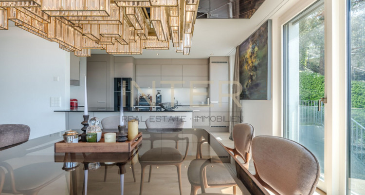 Exklusive 4.5-Zimmer-Terrassenwohnung mit direktem Liftzugang und See-, Berg- und Stadtsicht in Zug image 8