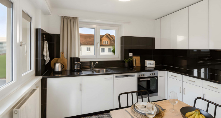 Appartement rénové avec goût – marbre dans toutes les pièces de vie image 5