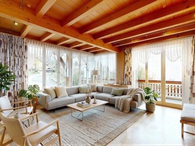 3.5-Zimmerwohnung mit Panorama Bergsicht auf dem Hasliberg image 3