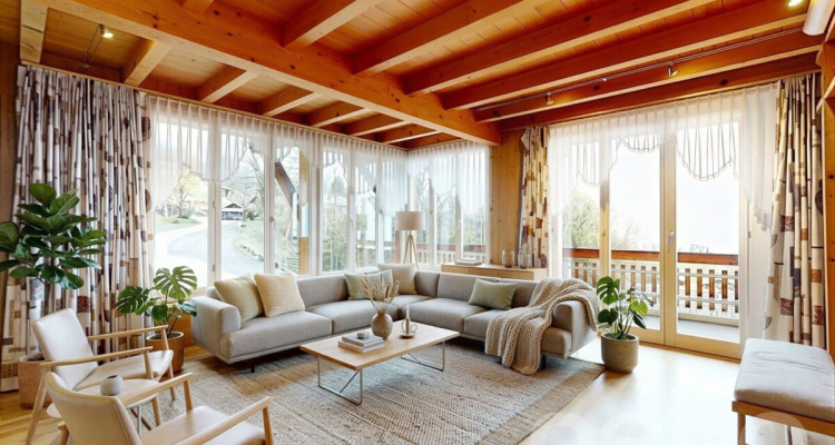 3.5-Zimmerwohnung mit Panorama Bergsicht auf dem Hasliberg image 3