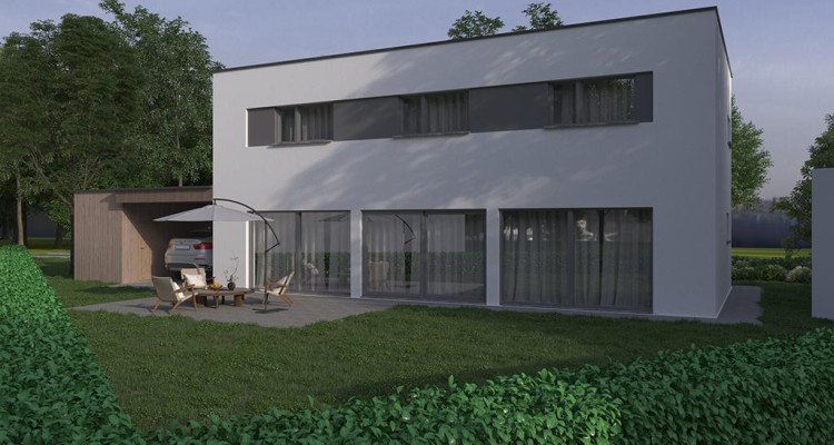 Maison contemporaine en bois ? Accédez à la propriété à prix attractif dans un cadre idéal Permis en force ? Projet exclusif image 1