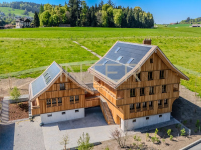 Erstbezug in Risch: Exklusive 2.5-Zimmer-Maisonettewohnung im separaten Stöckli image 1