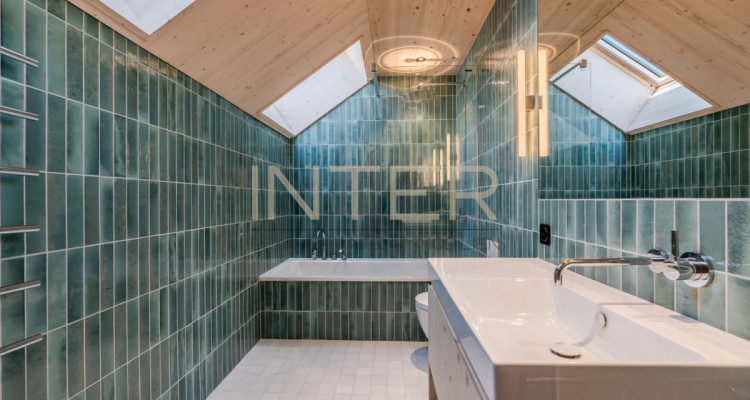 Erstbezug in Risch: Exklusive 4.5-Zimmer-Maisonette mit Galerie, Cheminée und zwei Loggien image 8