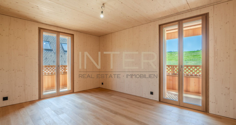 Erstbezug in Risch: Exklusive 3.5-Zimmerwohnung im 2. OG mit 3 Loggien und Cheminée image 6