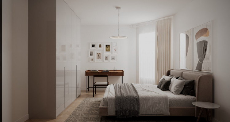 Coup de cœur: traversant rénové avec goût, lumineux avec balcons image 3