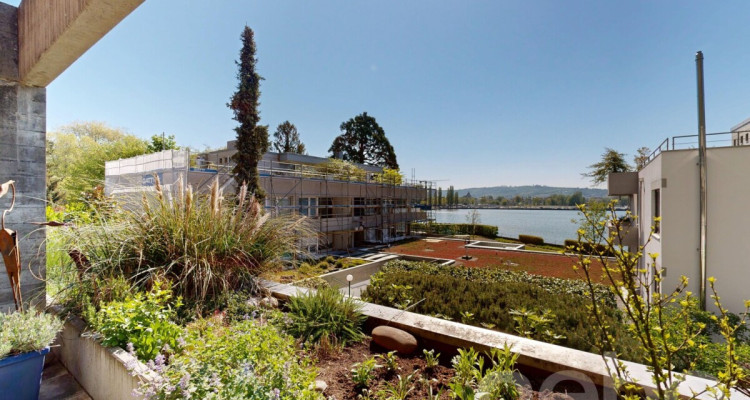 Renoviertes Reihenhaus am Bielersee mit Gartenwiese image 1