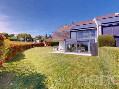 Maison contemporaine aux volumes dexception avec vue lac et Alpes image 1