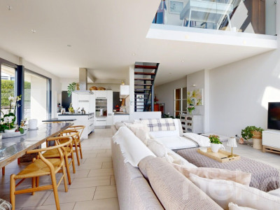 Maison contemporaine aux volumes dexception avec vue lac et Alpes image 7