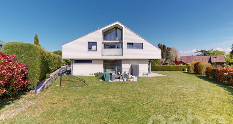 Maison contemporaine aux volumes dexception avec vue lac et Alpes image 2