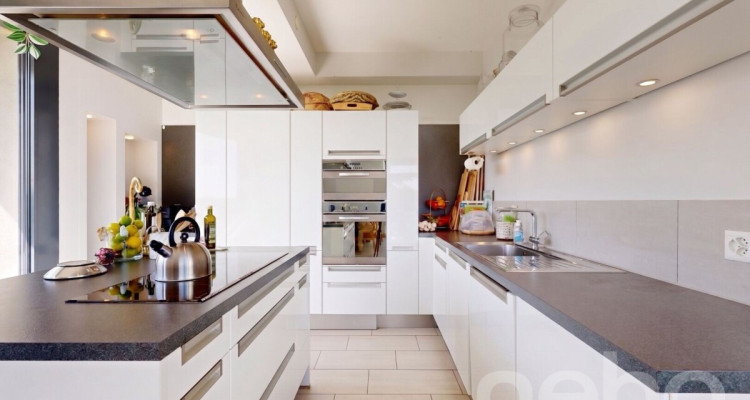 Maison contemporaine aux volumes dexception avec vue lac et Alpes image 8