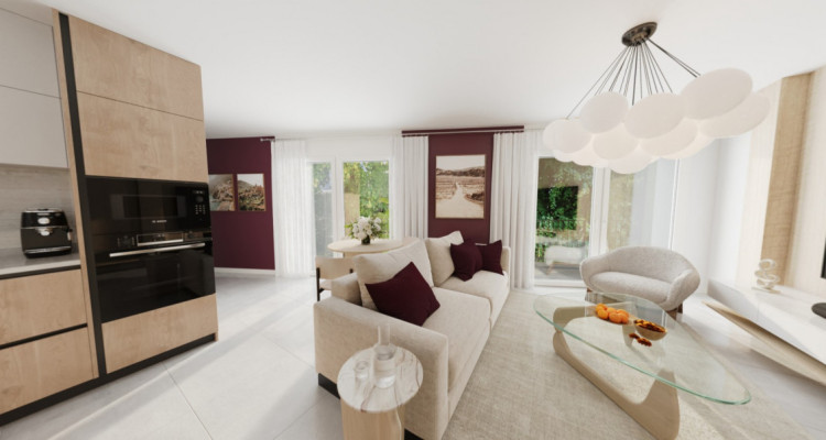 Bel appartement cosy de 2.5 pièces 66 m² avec spacieux balcon image 4