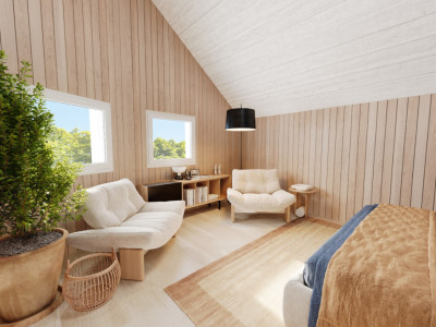 Une demeure où le jardin tutoie le ciel, Attique en duplex 4,5 pièces, 190 m² image 10