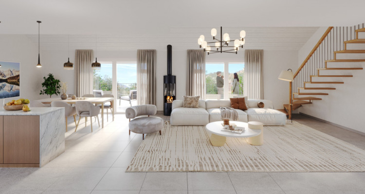 Une demeure où le jardin tutoie le ciel, Attique en duplex 4,5 pièces, 190 m² image 6