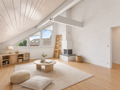 Superbe attique traversant de 110 m² à 15 minutes des portes de Lausanne image 2