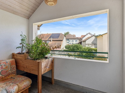 Superbe attique traversant de 110 m² à 15 minutes des portes de Lausanne image 13