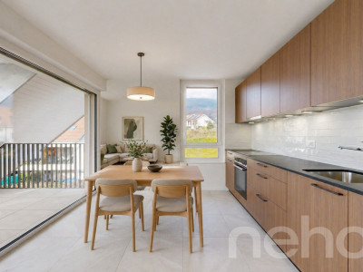 Lumineux 3.5 pièces avec galetas privatif image 3