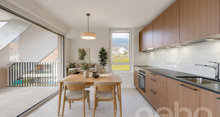 Lumineux 3.5 pièces avec galetas privatif image 3