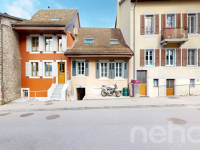 Maison villageoise avec terrasse et séjour cathédrale - Corsier image 11