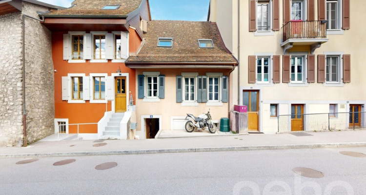 Maison villageoise avec terrasse et séjour cathédrale - Corsier image 11