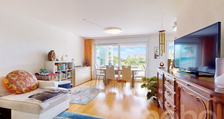 Bel appartement de 4,5 pcs et magnifique jardin au calme à Bussigny image 2