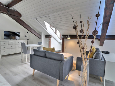 Appartement 1.5 pièces – Attique meublé et équipé – Plainpalais image 2