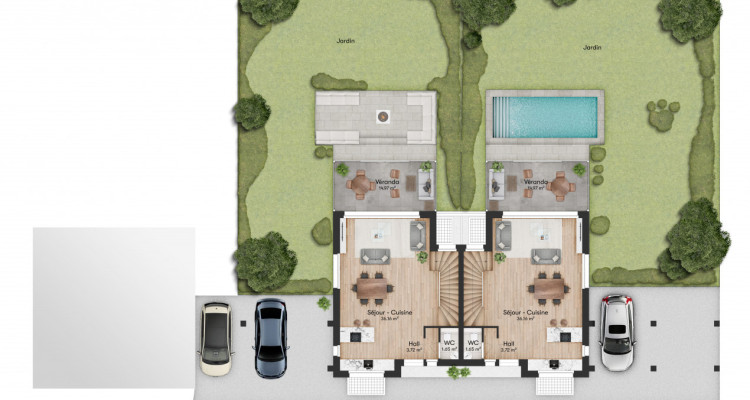 Dernier lot disponible ! Splendide villa mitoyenne THPE image 8