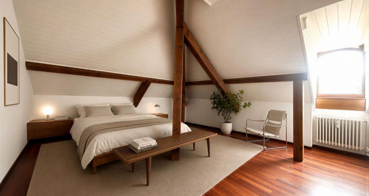 Duplex de 7,5 pièces dexception au sein du Château Barillet, Art de vivre entre vignes et Genève image 4