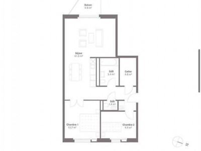 Appartement 3,5p à Crissier 2340fr image 13