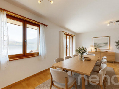 Seesicht, Ruhe und Sonne Ihre 2.5-Zimmerwohnung in Merligen image 4