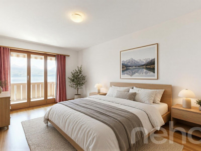 Seesicht, Ruhe und Sonne Ihre 2.5-Zimmerwohnung in Merligen image 5