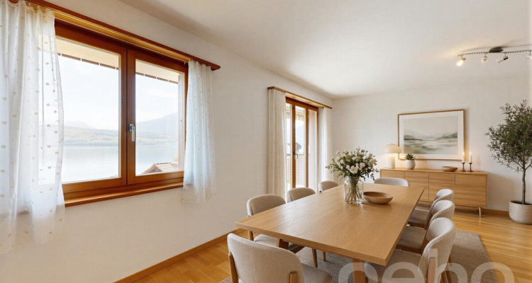 Seesicht, Ruhe und Sonne Ihre 2.5-Zimmerwohnung in Merligen image 4