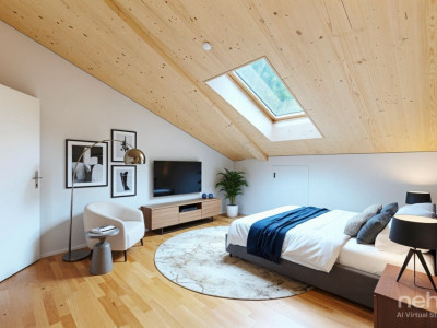 2.5-Zimmer-Attikawohnung mit Weitblick in Spiringen image 12