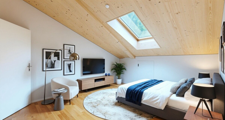 2.5-Zimmer-Attikawohnung mit Weitblick in Spiringen image 12