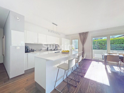 Superbe 5 pièces rez de jardin immeuble Minergie Vieusseux image 3