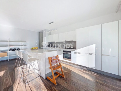 Superbe 5 pièces rez de jardin immeuble Minergie Vieusseux image 5