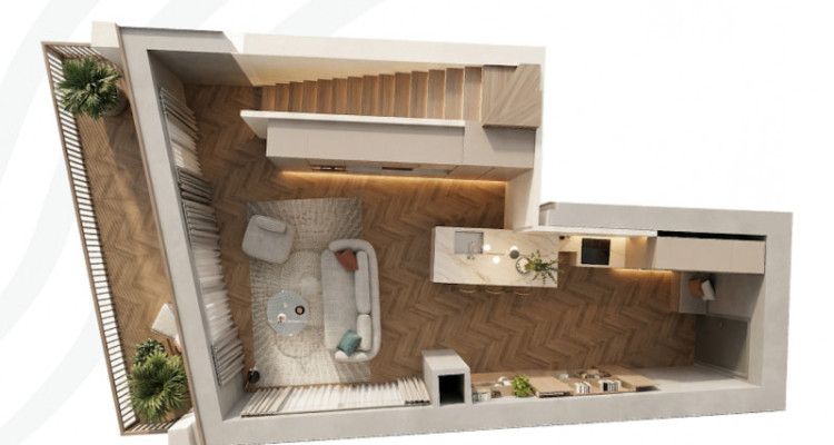 NEUF – Duplex 4.5 confortable avec vue à couper le souffle – lot 304 image 4
