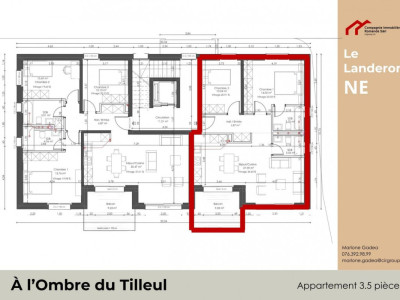 À lOmbre du Tilleul - Nouvelle promotion de 7 appartements dexception au coeur du Landeron (Lot A6) image 6