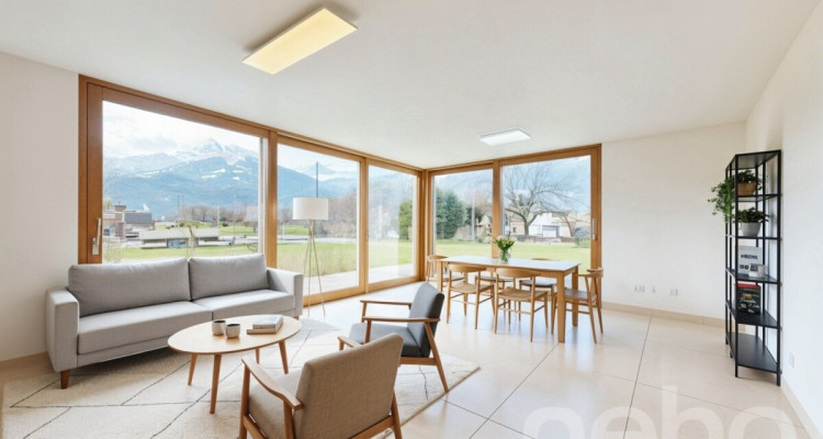Villa contemporaine avec vue sur les Dents du Midi et potentiel unique image 4
