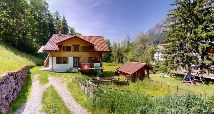 Authentique chalet rénové - grand terrain au bord de la rivière image 1