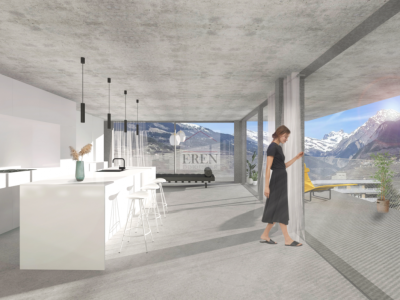Lumineux Attique 4 pièces vitrés avec balcon-terrasse en angle de 45m2 et finition de qualité image 8