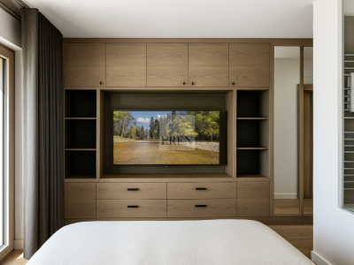Magnifique appartement en duplex en attique 5 pièces neuf avec terrasse sud-ouest au centre de Crans-Montana image 4